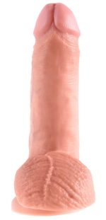 King Cock with balls 7 inch - obrazek 3