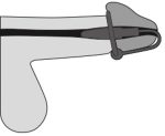 Penis Plug+Silicone Glans Ring - obrazek 8