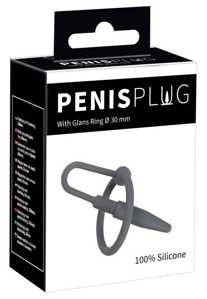 42-05177470000 Penis Plug with Glans Ring - obrazek 1