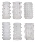 Red Roses Penis Ring Set 6 pcs - obrazek 2