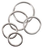 Bad Kitty Set of 5 Metal Rings - obrazek 3