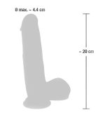 Medical Silicone Dildo 20 cm - obrazek 8