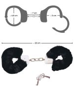 Handcuffs black - obrazek 4
