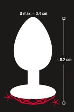 Diamond Butt Plug medium - obrazek 7