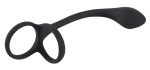Black Velvets Cock + Ball ring - obrazek 3
