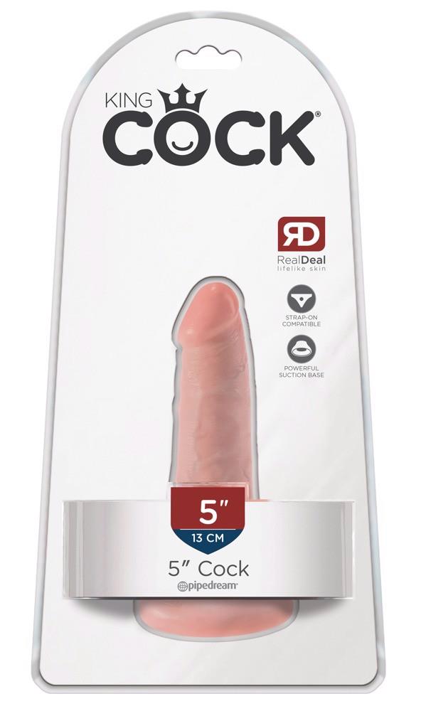42-05330760000 King Cock 5 inch Flesh - obrazek 1