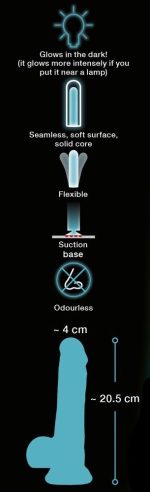 Glow in the Dark Dildo - obrazek 8