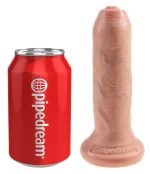 King Cock 6in. Uncut - Flesh - obrazek 2