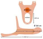 Silicone Strap-on +5cm medium - obrazek 8