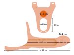 Silicone Strap-on +6cm large - obrazek 8