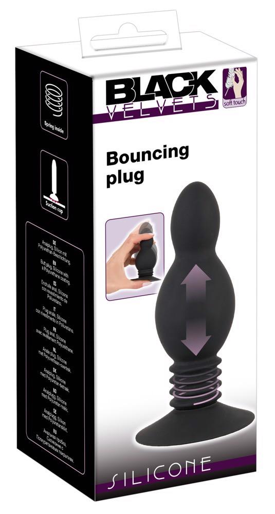 42-05345520000 Black Velvets Bouncing Plug - obrazek 1