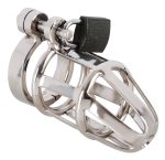Chastity Cage Stainless Steel - obrazek 2
