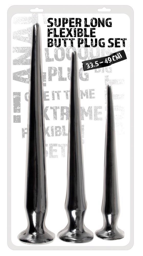 42-05387010000 Super Long Anal Plug Set - obrazek 1