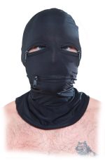 FFS Zipper Face Hood Black - obrazek 3