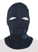 FFS Zipper Face Hood Black - obrazek 6