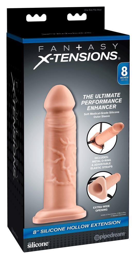 42-05407900000 FX 8" Silicone Hollow Extensio - obrazek 1