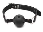 FFSLE Breathable Ball Gag Blac - obrazek 2