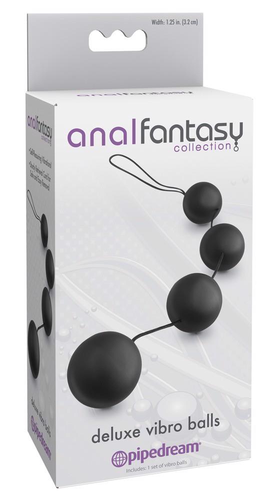 42-05412900000 AFC Deluxe Vibro Balls Black - obrazek 1