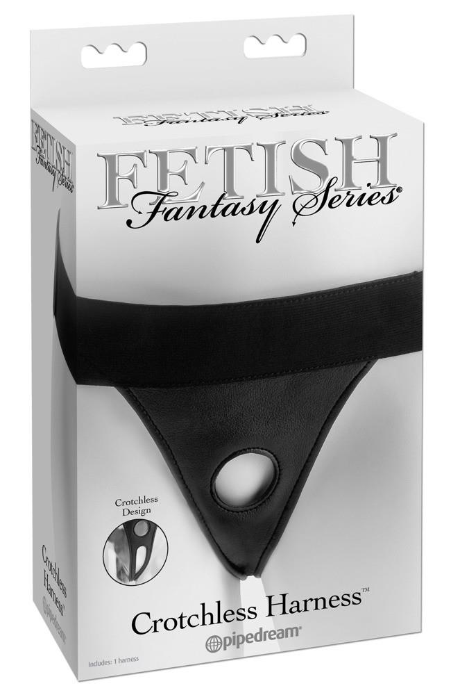 42-05414510000 FFS Crotchless Harness Black - obrazek 1