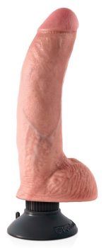 KC 9" Vibrating Cock with Ball - obrazek 2