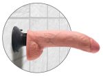 KC 9" Vibrating Cock with Ball - obrazek 5