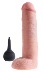 KC 10" Squirting Cock with Bal - obrazek 5