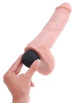 KC 10" Squirting Cock with Bal - obrazek 6