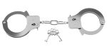 FFS Metal Handcuffs Silver - obrazek 3