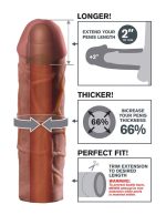 FXT Mega 2" Extension Brown - obrazek 3