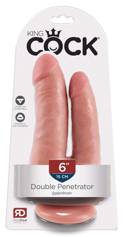 42-05445740000 King Cock Double Penetrator - obrazek 1