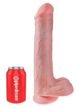 King Cock 13" Cock w Balls Lig - obrazek 2