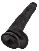 King Cock 14" Cock w Balls Dar - obrazek 6