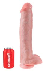 King Cock 15" Cock w Balls - obrazek 2