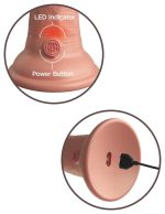 KCE 6 DD Vibrating Cock Light - obrazek 6