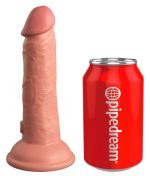 KCE 6 DD Vibrating Cock Tan - obrazek 2