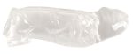 Crystal Clear Penis Sleeve wit - obrazek 2