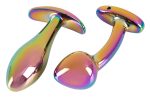 Anos Metal Butt Plug Set Rainb - obrazek 4
