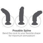 King Cock 10inch Vibr./w.balls - obrazek 7