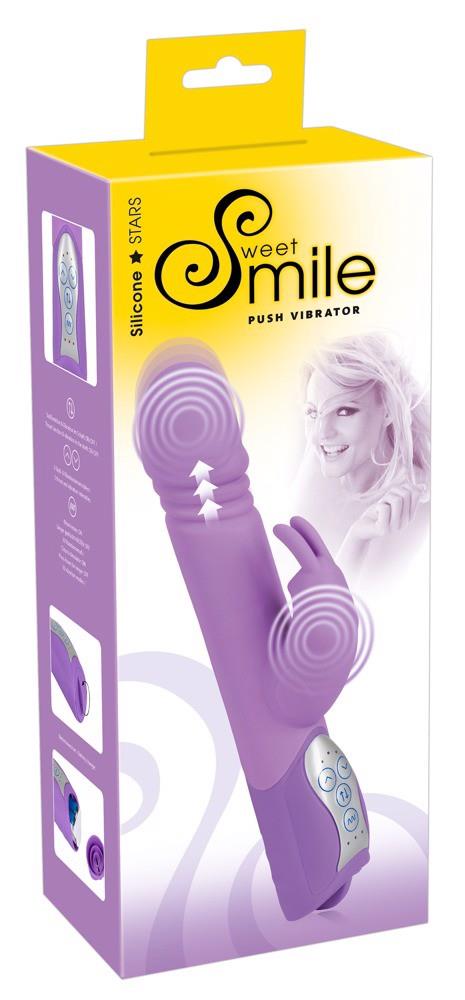 42-05888140000 Sweet Smile Push Vibrator - obrazek 1