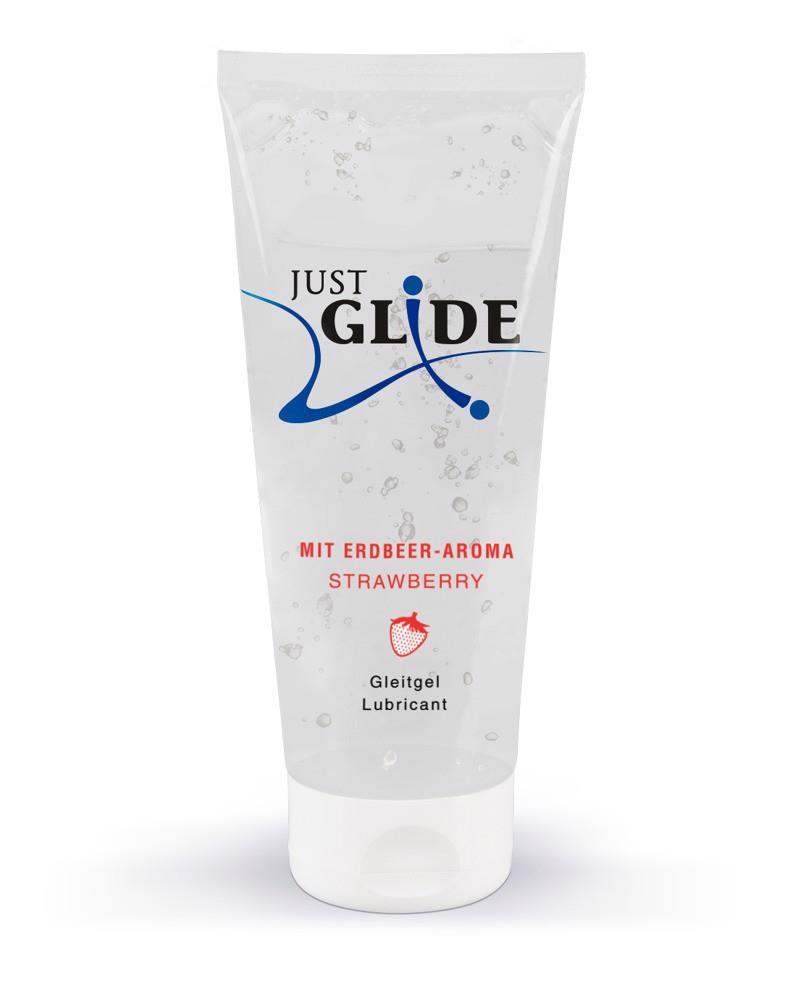 42-06288240000 Just Glide Strawberry 200 ml - obrazek 1