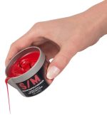 S/M Candle in a Tin red 100 g - obrazek 4