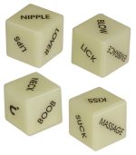 Dice "Glow-in-the-dark" Engl. - obrazek 3