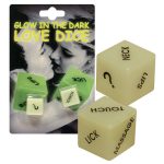 Dice "Glow-in-the-dark" Engl. - obrazek 4