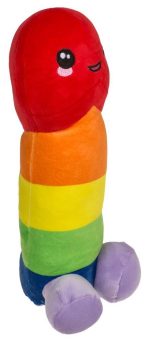 Plush Penis Rainbow 30 cm - obrazek 3