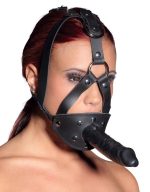 LeatherHead harness with Dildo - obrazek 2