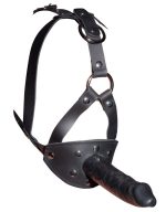 LeatherHead harness with Dildo - obrazek 4