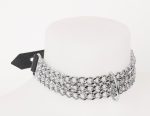 Leder Halsfessel Kette - obrazek 3