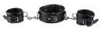 Leather neck and hand cuffs - obrazek 2