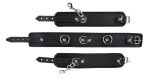 Leather neck and hand cuffs - obrazek 3
