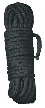 Bondage rope 7 m black - obrazek 2